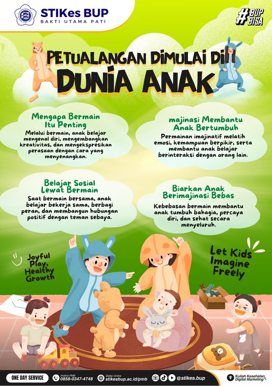 PETUALANGAN DIMULAI DI DUNIA ANAK